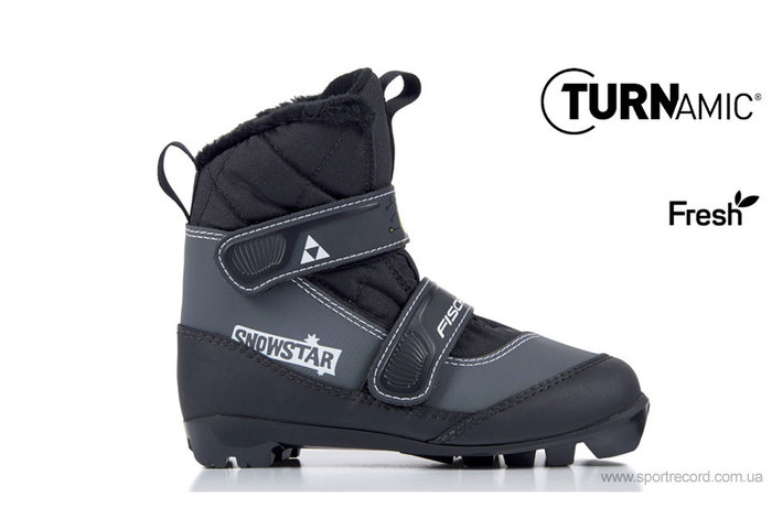 Ботинки беговые FISCHER SNOWSTAR BLACK-S41217