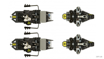 Крепление для скитурных лыж FISCHER TOUR CLASSIC BRAKE 90 BLACK/SILVER-T70218