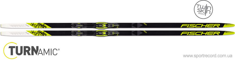 Беговые лыжи FISCHER TWIN SKIN PERFOMANCE MED SET IFP-NP25519