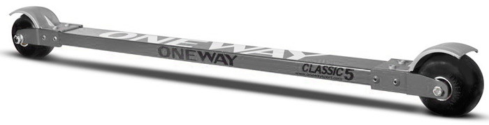 Лыжероллеры One Way Classic 5 Silver-35024
