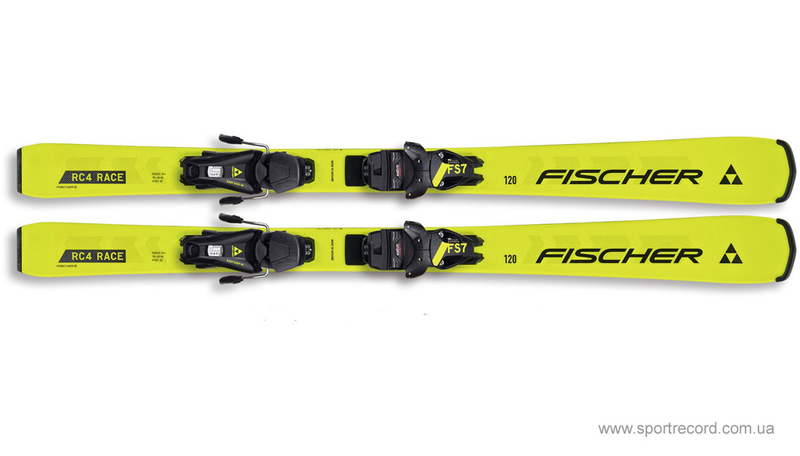Горные лыжи FISCHER RC4 RACE JRS + FS4 CA JRS-P19423