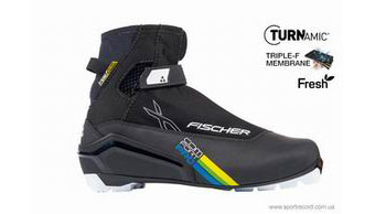 Беговые ботинки Fischer XC COMFORT PRO BLACK YELLOW-S20917