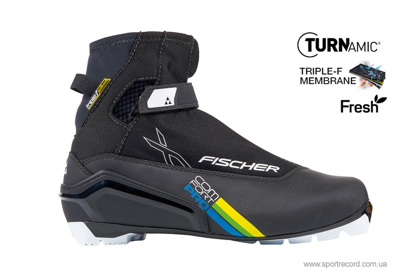 Беговые ботинки Fischer XC COMFORT PRO BLACK YELLOW-S20917