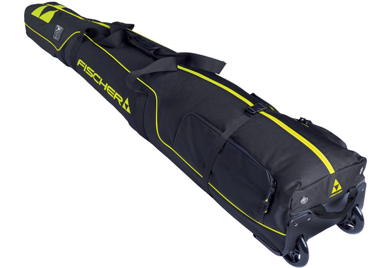 Чехол для горных лыж FISCHER SKICASE WITH BOOT POCKET ALPINE RACE WHEELS-195-Z11518