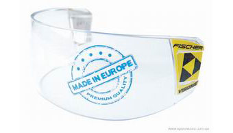 Визор хоккейный Fischer Vision16 Visor Polybag Clear F1-H02118.F1.CLR