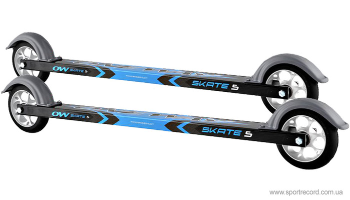 Лыжероллеры One Way Skate5 Silver-35022