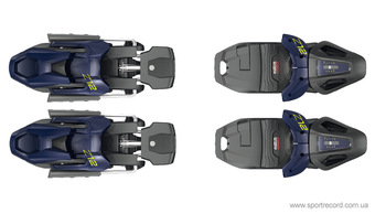 Горнолыжные крепления FISCHER RC4 Z12 GW POWERRAIL BRAKE 85-T20218