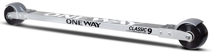 Лыжероллеры One Way Classic 9 Silver-35005
