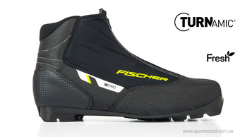 Ботинки беговые Fischer XC PRO BLACK YELLOW-S21820